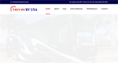 Desktop Screenshot of buymyrvusa.com